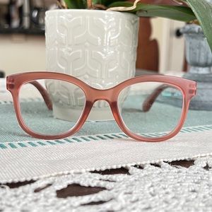 Peepers Brocade Blush magnifier glasses +2.00 magnification